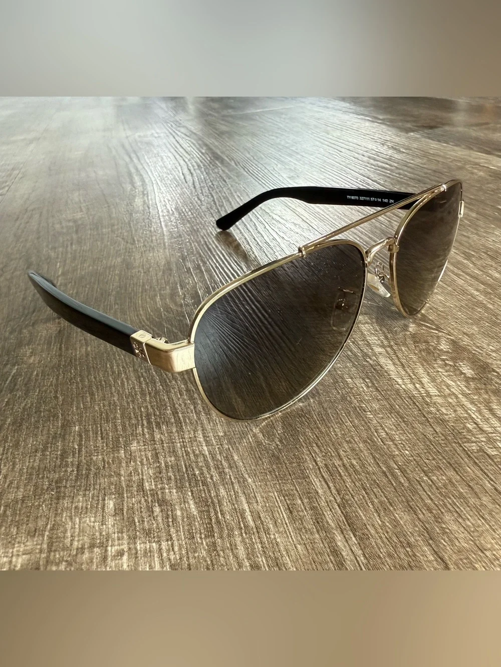 Tory Burch TY6070-327111-57 Women's Sunglasses - Gold/Gray